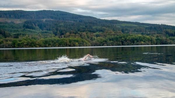 Swimming in Loch Awe