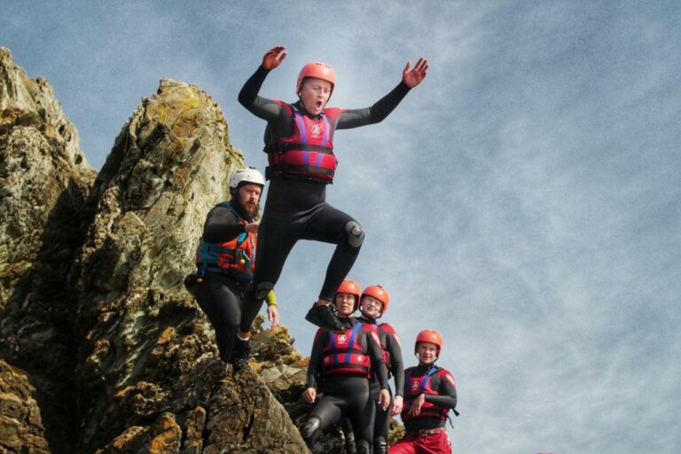 2 Coasteering, with bearded men adventures